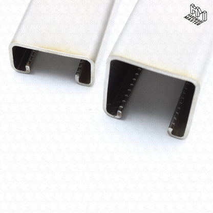 Unistrut Track Slotted Or Plain | S304 Stainless Steel | Heavy Duty Channel