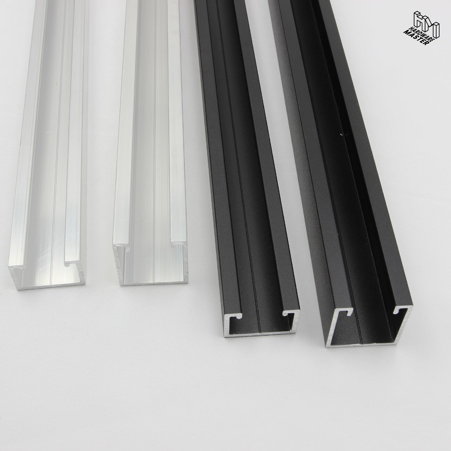 Unistrut Track | Aluminium 6060T5 | Black or Silver | Canopy Channel | Structural Grade