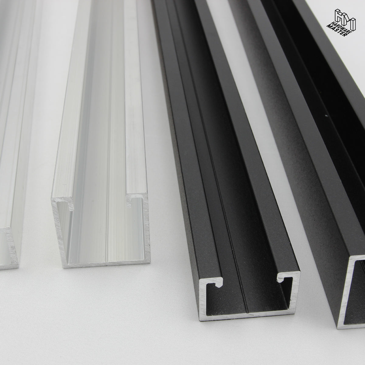 Unistrut Track | Aluminium 6060T5 | Black or Silver | Canopy Channel ...