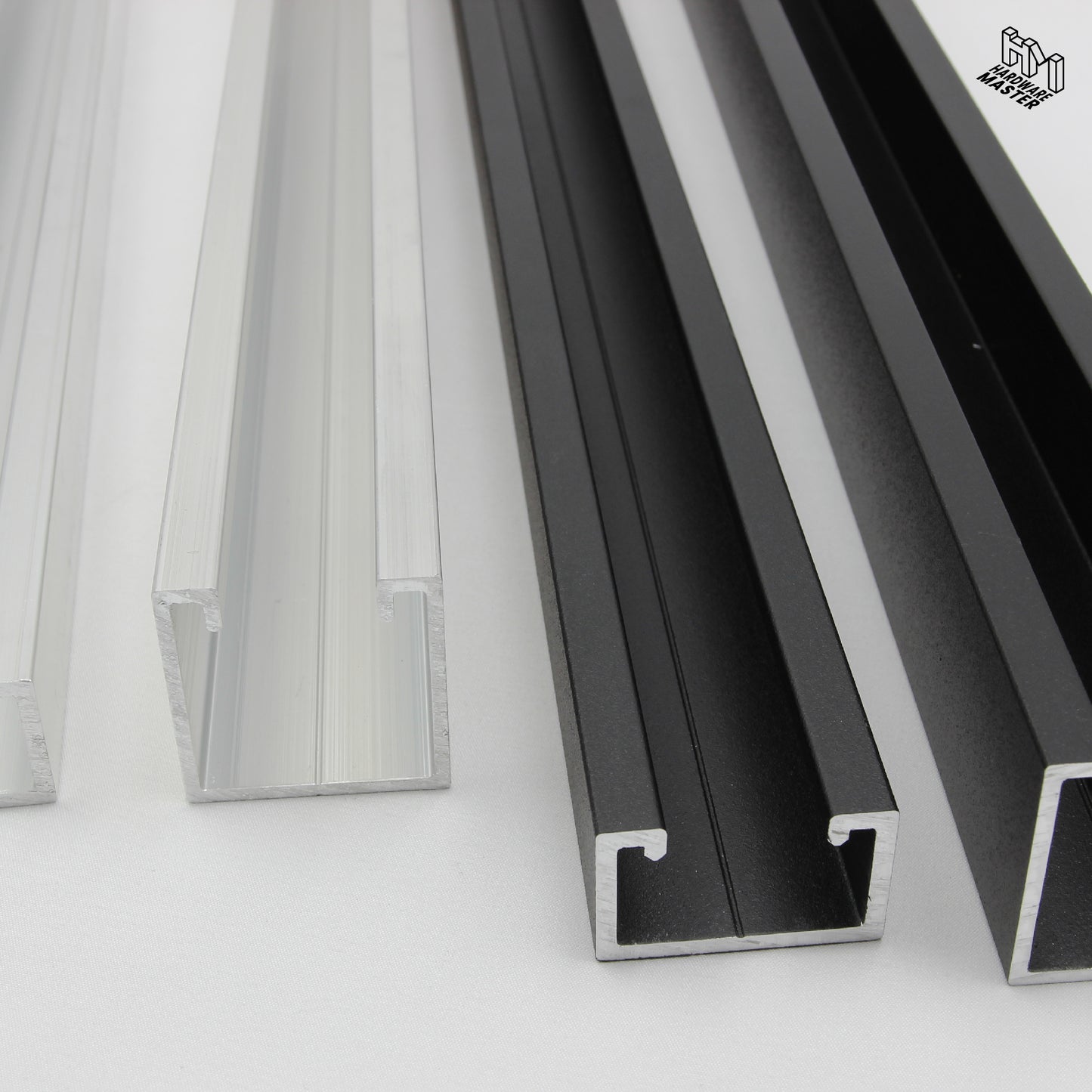 Unistrut Track | Aluminium 6060T5 | Black or Silver | Canopy Channel | Structural Grade