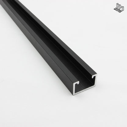Unistrut Track | Aluminium 6060T5 | Black or Silver | Canopy Channel | Structural Grade