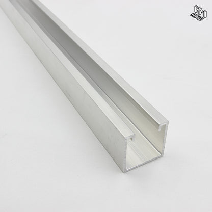 Unistrut Track | Aluminium 6060T5 | Black or Silver | Canopy Channel | Structural Grade