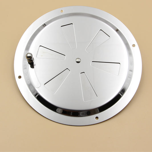 150mm Stainless Steel Closable Round Vent – Marine Grade S316 | Boat, RV, Caravan, 4x4