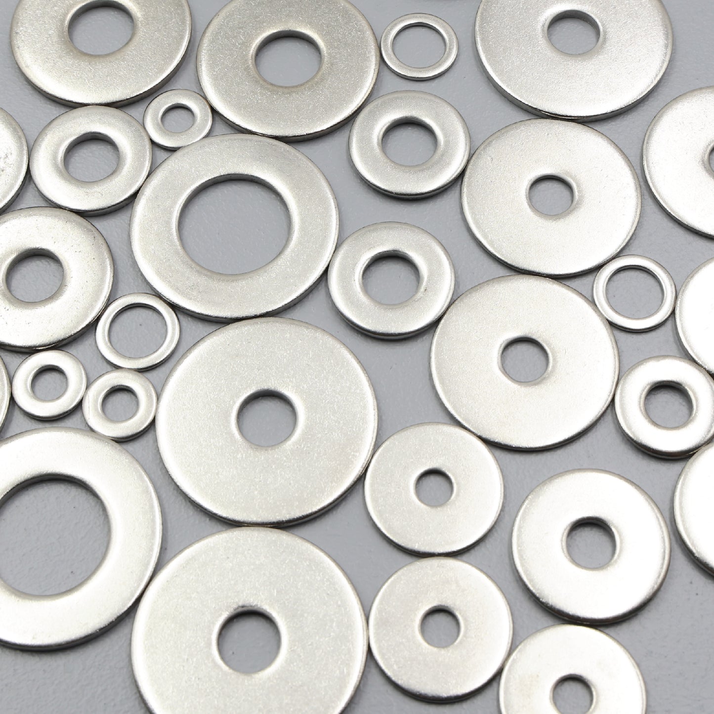 304 Stainless Steel Large Flat Washers Wide OD Fender Washer Heavy Duty M6 - M20