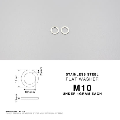 304 Stainless Steel Large Flat Washers Wide OD Fender Washer Heavy Duty M6 - M20