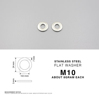 304 Stainless Steel Large Flat Washers Wide OD Fender Washer Heavy Duty M6 - M20